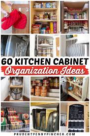 See more ideas about kitchen design, kitchen cabinet storage, kitchen remodel. 60 Diy Kitchen Cabinet Organization Ideas Prudent Penny Pincher