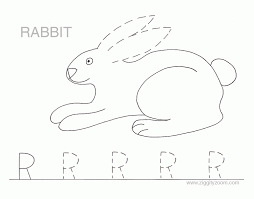letter r alphabet tracing worksheets