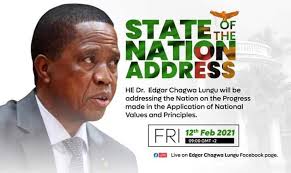 What should be included in today's 'state of the nation' presidential  address?