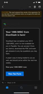 Finally Got My 1099 Doordash