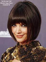 Pin By Lal Masal On Oblong Long Face Shape Hair Styles Bob Haircut With Bangs Haircuts With Bangs Short Hair Styles