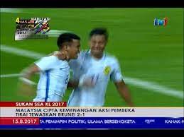 #astroarena takde live kan tadi ? Sukan Sea 2017 Bola Sepak Malaysia Cipta Kemenangan Kalahkan Brunei 2 1 15 Ogos 2017 Youtube