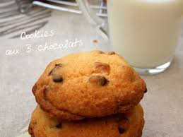Cookies Aux Trois Chocolats Recettes Recette Cookies Recette Recette Gateaux Et Desserts