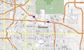 Large detailed street map of denver. Map Of Denver Colorado Gis Geography