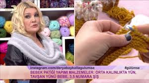 Derya Baykal La Gulumse Bebek Patigi Bebek Orgu Orgu Kasnagi