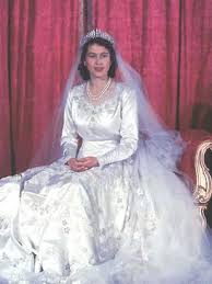 The queen (then princess elizabeth) was the 10th member of the royal family to be married at westminster abbey. Wedding Dress Of Princess Elizabeth Wikipedia