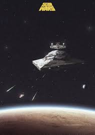A New Hope By Noble 6 Star Wars Poster Art Star Wars Wallpaper Star Wars Opening