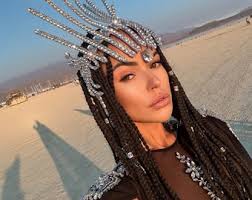 Gold Lotus Headpiece • Burlesque Festival Performance Fascinator