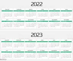 Calendrier Des Foires 2023 Calendrier 2022 Et 2023 Modèle 12 Mois Inclure Lévénement De Vacances  Vecteurs Libres De Droits Et Plus D'images Vectorielles De 2020 - Istock