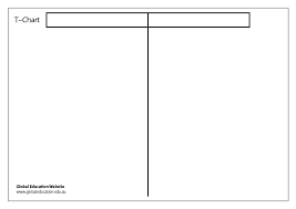 30 Printable T Chart Templates Examples Templatearchive