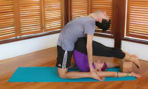 The couple yoga poses (when practiced with two people who are related to one another) help create trust, love, better communication, strength, and support. 5 Couples Yoga Poses To Strengthen Your Relationship