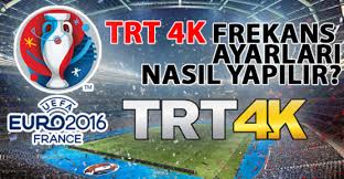 Trt 4k izlemek için tv ve uydu alıcısı 4k uyumlu olmalıdır. Euro 2016 Trt 1 Ve Trt 4k Frekans Ayarlari Nasil Yapilir Video