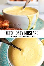 Low Carb Honey Mustard Recipe Honey Mustard Recipes Low Carb Sauces Honey Mustard