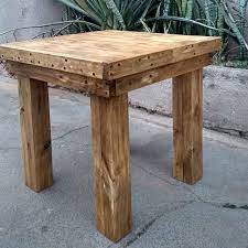 Rustic Small Table Designs Small Pallet Table Pallet Table Small Pallet