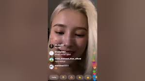 NANCY BLONDE 1st IG LIVE