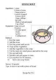 Printable exercises pdf, handouts, free resources to print and use in your classroom. Stone Soup Comprehension Activity Esl Worksheet By Minzo