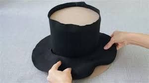 Using a ruler as a guide, make little marks two inches out all around the first oval you drew. How To Make A Top Hat 12 Steps With Pictures Wikihow