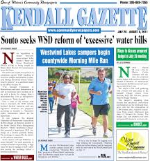 Kendall Gazette 7 26 2011 By Community Newspapers Issuu