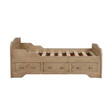 Votre enfant adorera allez se coucher dans ce refuge bien douillet. Lit Enfant 90x190 Avec Tiroirs En Epicea Cendre Natural Lits 1 Personne Interior S