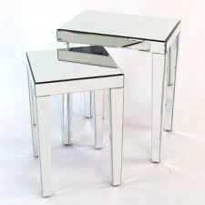 Maybe you would like to learn more about one of these? House Of Hampton Quinnlynn 2 Piece Nesting Table Set Mirrored End Table Rectangular Mirror End Tables