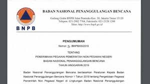 Nusa tenggara barat merupakan daerah tujuan wisata nasional dan internasional. Buruan Lowongan Ppnpn Bnpb Masih Dibuka Ipk Minimal 2 6 Dan Di Atas 35 Tahun Masih Bisa Daftar Halaman All Tribun Kaltim