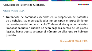 Según explicó a cooperativa el director nacional del senda, carlos charme, a partir de hoy, cada vez … Ley De Alcoholes Ppt Descargar