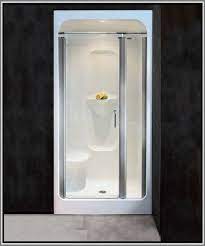 Decor biscuit/buff shower wall surround side and back panels (common: Pin On Banos