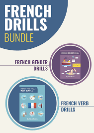 French Audio Drills Bundle Master Verb Conjugation And Noun Genders Without Memorization