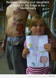 Weird Tree Drawing For Kids Dad Tattoos Funny Pictures