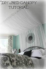 Diy Bedroom Furniture Diy Canopy Bed Diy Bed Canopy Curtains Canopy Bed Diy Diy Furniture Bedroom Bedroom Decor