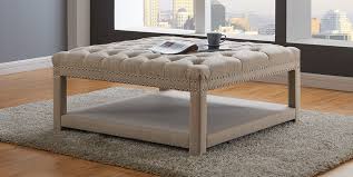 The button tufted ottoman, round circle tufted coffee table, cocktail ottoman is perfect for any room or space. Head To Head The Coffee Table Vs The Ottoman Mychichome Blog