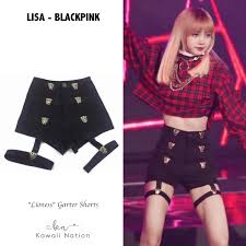 Lioness Garter Shorts Korean Fashion Kpop Inspired Outfits Kpop Fashion Outfits Kpop Outfits