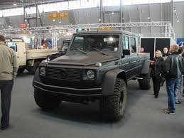 Mercedes G500 Conversion Looks Like A Mini Unimog Mercedes Benz Mercedes G500 G Wagen