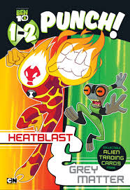Cartoon network ben 10 coloring pages. Amazon Com 1 2 Punch Heatblast And Grey Matter Ben 10 9781524784713 Stuart Wrigley Spaziante Patrick Books