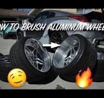 DIY: How to Brush Aluminum Wheels (3 piece wheels with polished lips)