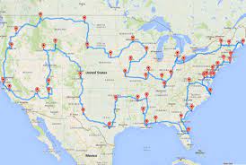 For maximum adventure and comfort, we'd recommend a camper around 21 feet long. This Map Shows The Ultimate U S Road Trip Mental Floss
