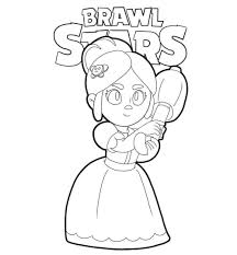 Diy minecraft torch (with flickering light). Piper From Brawl Stars Coloring Pages Xcolorings Com