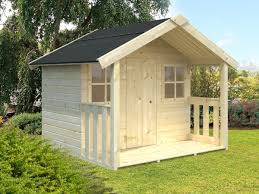 Felix 1 9 Sqm Traditional Timber Playhouse Play Houses Kids Wooden Playhouse Wooden Playhouse