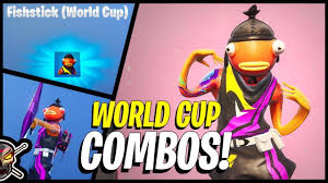 The style will not appear in the item shop. World Cup Fishstick In Fortnite Combos Gameplay How To Get Youtube