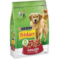 Salamotti di carne per cani top dog, grain free, gluten free, senza coloranti, attrattivi, zuccheri e senza cereali. Friskies Cibo Secco Per Cani Adult Di Carne E Ortaggi