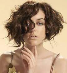 50 Chic Curly Bob Hairstyles With Images And Styling Tips Short Hairstyles For Thick Hair Hair Styles Wavy Bob Hairstyles