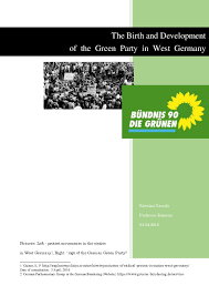 How do you say them? Pdf The Birth And Development Of German Greens Kristina Yasuda Academia Edu