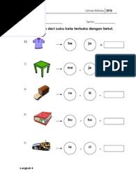 Lembaran kerja bahasa melayu kvkv. Lembaran Kerja Kvkv Kvk