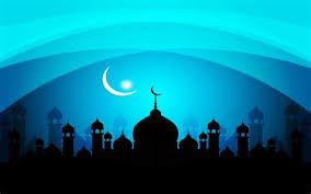 Background Ramadhan Biru Di 2020 Pengeditan Foto The Rock Agama