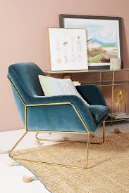 Velvet Everley Chair Anthropologie 1 098 Domino Com Furniture Anthropologie Furniture Side Chairs Living Room