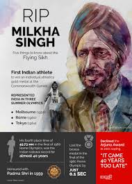 Sydney mclaughlin outruns dalilah to set up new 400m world record on sunday night at us olympic track trials, mclaughlin finally outraced former record holder dalilah muhammad with a new. Remembering Milkha Singh A Legend And A Poineer Who Never Gave Up