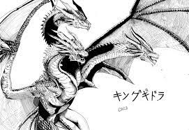 1186x824 cartoon godzilla coloring page free printable coloring pages. King Adora From Godzilla Drawing A False King An Amazing Pencil Drawing Of Monster Zero