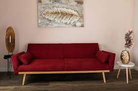 Ecksofa coucheckgarnitur couch sofa ottomane. Sofa Joy Mit Schlaffunktion Bordeaux Wunderbaares Online Shop