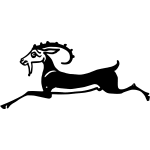 Download Goat Silhouette Free Svg SVG Cut Files