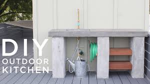 Check out our outdoor sink selection for the very best in unique or custom, handmade pieces from our декор для сада there are 1908 outdoor sink for sale on etsy, and they cost 164,09 $ on average. Diy Outdoor Kitchen With Concrete Countertops And Sink
